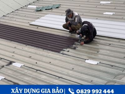 Thợ nhận làm mái tôn GIÁ RẺ tại Quận Bình Thạnh| Hotline: 0829 992 444
