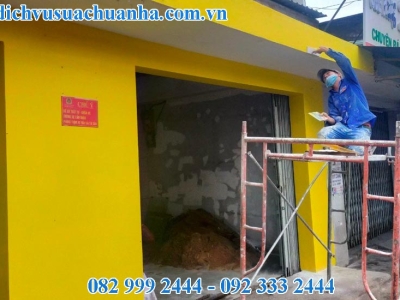 Dịch vụ sơn nhà TRỌN GÓI  tại Quận 1  - Sơn nhanh -  bền đẹp - TIẾT KIỆM 30% CHI PHÍ