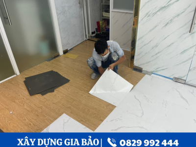Thi công sàn nhựa giả gỗ, sửa chữa sàn nhựa vân gỗ UY TÍN GIÁ RẺ tại Quận 1|Hotline: 0829 992 444