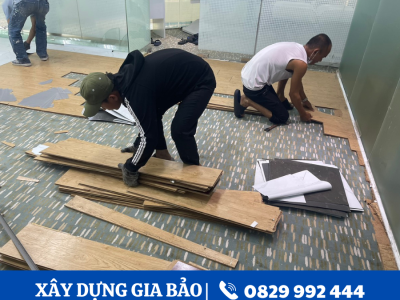 Chuyên thi công sàn nhựa giả gỗ chuyên nghiệp tại Quận 2|Hotline: 0829 992 444
