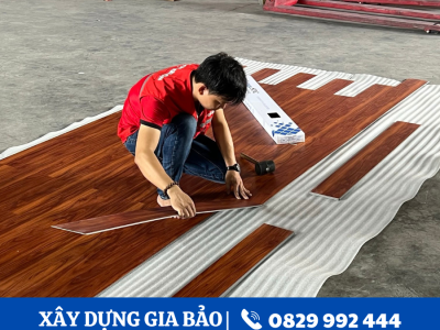 Đơn vị chuyên thi công sàn nhựa giả gỗ UY TÍN, CAM KẾT CHẤT LƯỢNG tại Bình Thạnh 