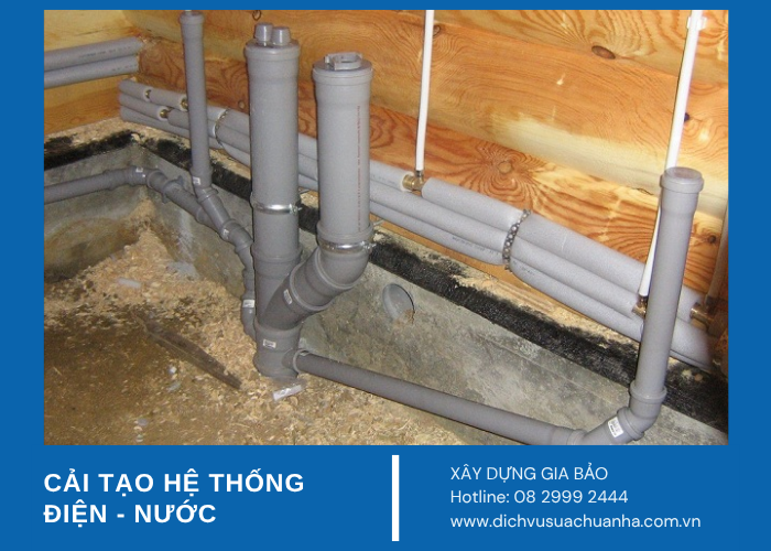 thi công cải tạo hệ thống điện nước trọn gói, giá rẻ tại Thủ đức