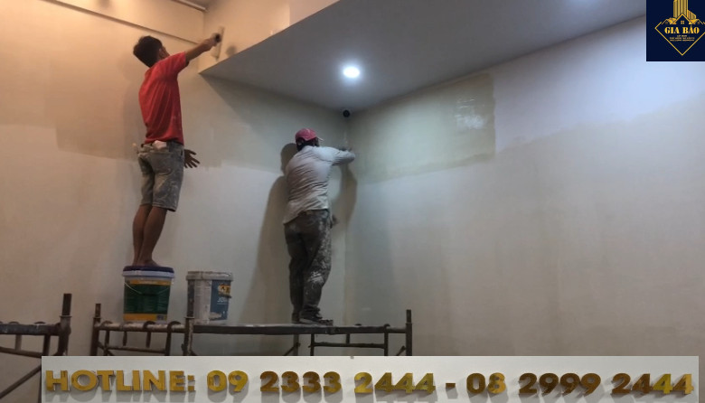 Thợ sơn nhà giá rẻ quận 8 HCM - Xây dựng Gia Bảo