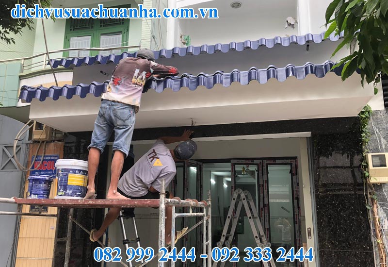 Dịch vụ sơn nhà trọn gói giá rẻ tại hcm của Xây dựng Gia Bảo