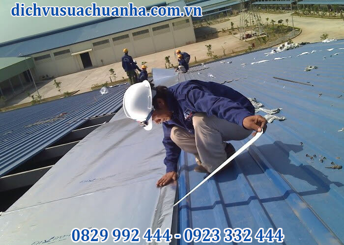 Dịch vụ chống thấm dột mái tôn tại Tân Bình